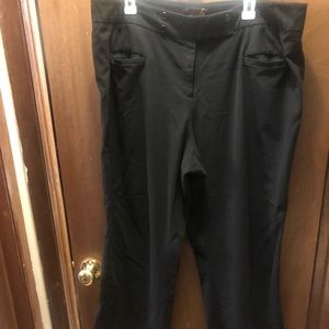 Black slacks